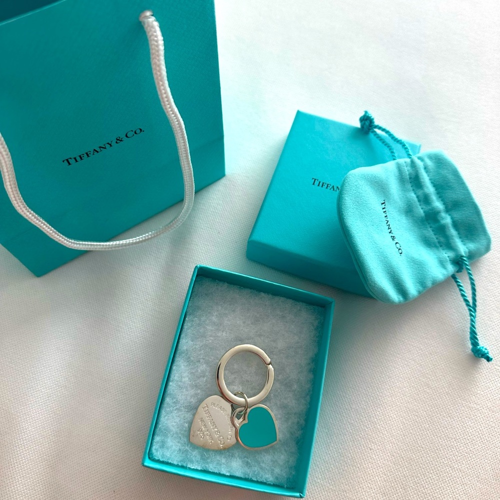 Tiffany & Co. key ring, never used!